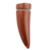 Pingente Pedra Jaspe Vermelho Dente de Dragão Difusor Aromaterapia