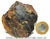 Onix Preto Pedra Bruto Natural Família Calcedonia Cod 115581