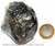 Agata Negra Pedra Bruta Natural Para Colecionador Cod 110913