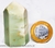 Ponta Pirofilita Verde Gerador Pedra Com Dendrita Cod 101504
