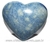 Coração Quartzo Azul Pedra Natural de Garimpo Cod 114986