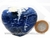 Coração Sodalita Pedra Azul Natural de Garimpo Cod 121278