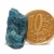 Apatita Azul Natural Pedra do Ano 2022 No Estojo Cod 131388 - buy online