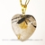 Colar Coração Cristal com Turmalina Incrustada Dourado - comprar online