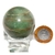 Esfera Quartzo Verde Pedra Natural Bola Lapidado Cod 118797