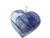 Pingente Coração Gigante Pedra Quartzo Azul Pino Prata 950