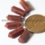 05 Micro Pontinha Quartzo Vermelho 15mm pra montar joias - comprar online