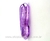 Ponta Crystal Aura Purple Flame ou Lilas Bruta Cod AL8030