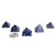 Mini Pirâmide Pedra Sodalita Azul Natural Tipo A Quéops 20mm on internet