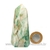 Ponta Jade Verde Lapidado Pedra Natural de Garimpo Cod 121207