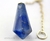 Pendulo Pedra Quartzo Azul Piramidal Lapidado Invertido on internet