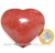 Coração Quartzo Vermelho Pedra Natural de Garimpo Cod 128178