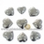20 Coração Pedra Hematita Natural 4.7 a 6.5cm ATACADO - comprar online