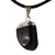 Colar Pedra Rolada Onix Preto Envolto Prateado - buy online