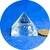 Pirâmide Pedra Quartzo Cristal Natural 30 a 33 mm Classe B