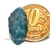 Apatita Azul Natural Pedra do Ano 2022 No Estojo Cod 131389 - buy online