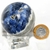 Esfera Sodalita Azul Bola Pedra Natural Garimpo Cod 113502