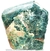 Apatita Azul Pedra na Matriz Bruta Pra Esoterismo Cod 115128