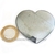Coração Hematita Pedra Natural Lapidação Manual Cod 121740