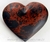 Coração Obsidiana Mahogany ou Mogno Mineral Lava Vulcanica Colecionar Cod 165.3