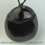 Pingente Pedra Rolada Obsidiana Negra Aromaterapia Ranhurado - comprar online