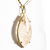 Colar Cristal Pedra Lodolita Grande Navete Garra Dourada - comprar online