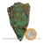 Azurita Pedra Bruta Natural Incrustada na Matriz Malaquita 127208