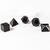 Kit Radionico Obsidiana Negra Solido de Platao Facetado 112902 - comprar online