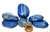 03 kg Massageador Tipo Seixo Quartzo Azul Pedras Comuns ATACADO