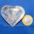 Coração Cristal Comum Qualidade Natural Garimpo Cod 126250