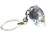 Chaveiro Cranio Cristal Caverinha Natural Garimpo Ref CP5617