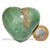 Coraçao Quartzo Verde Natural Boa Qualidade Cod 133017 - comprar online