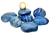 03 kg Massageador Tipo Seixo Quartzo Azul Pedras Comuns ATACADO na internet