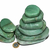 03 kg Massageador Tipo Seixo Quartzo Verde Pedras Comuns ATACADO - Distribuidora CristaisdeCurvelo