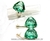 Presente Natal Luxo Anel e Brinco Trillion Facetado Obsidiana Verde na Prata 950 - online store