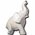 Elefante Esculpido Artesanato em Dolomita Pedra Natural - comprar online