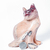 Gato Esculpido em Pedra Dolomita Natural para Decoração - comprar online