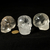 Lote de 10 Cranio Cristal Quartzo Natural skull Stone ATACADO - comprar online