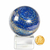Esfera Pedra Lápis Lazuli NaturalTipo B 60 a 65 mm 406 g - Distribuidora CristaisdeCurvelo