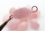 Pedra Rolada Quartzo Rosa Furo Vazado Horizontal Artesanato REFF - comprar online