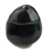 Pingente Pedra Rolada Obsidiana Negra Aromaterapia Ranhurado - comprar online