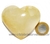 Coração Hematoide Amarelo Natural Presente Ideal Cod 115967