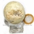 Bola Pedra Enxofre na Drusa de Geodo de Cristal Cod 132661
