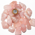 1 kg Quartzo Rosa Rolado Pedra Natural G 30 a 45mm Classe C