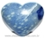 Coração Quartzo Azul Pedra Natural de Garimpo Cod 114996