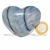 Coração Quartzo Azul Pedra Natural de Garimpo Cod 131294