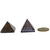 Mini Pirâmide Pedra Bronzita Natural Tipo B Quéops 20mm - comprar online