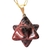 10 Pingente Merkabah Obsidiana Mahogany Pino Dourado Atacado - comprar online