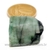 Canudo de Esmeralda Rolado Pedra Berilo Verde Natural Cod 126016 na internet