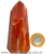 Ponta Aragonita Vermelha Pedra Natural de Garimpo Cod 109655
